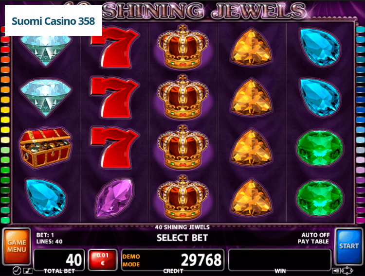 40 Shining jewels