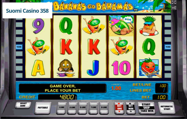 Bananas go Bahamas