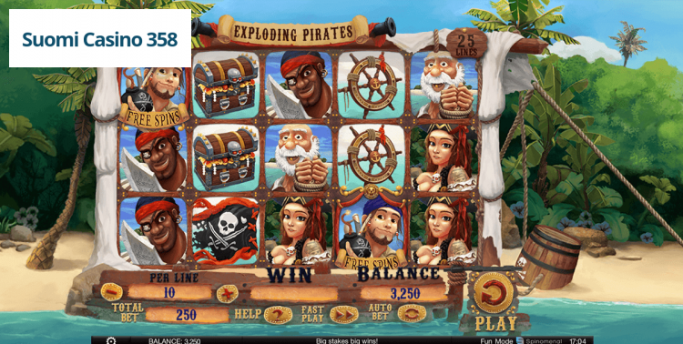 Exploding Pirates