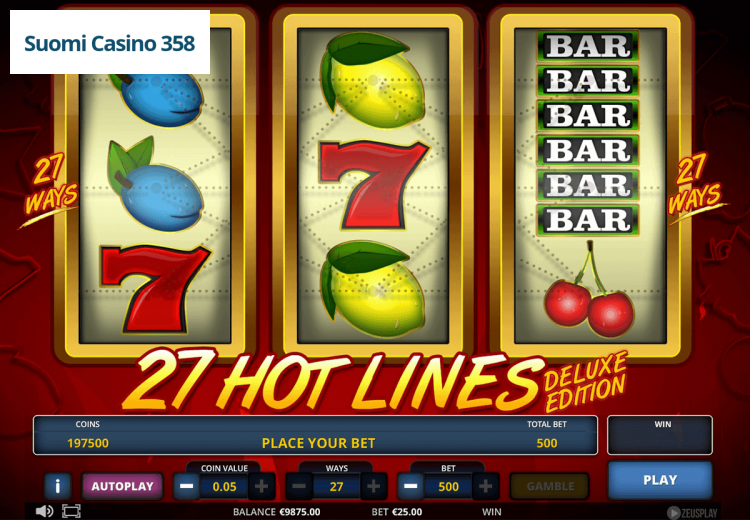 Hot 27 Lines Deluxe Edition