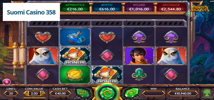 Ozwin’s Jackpots