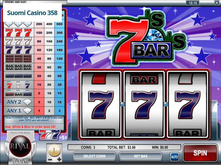 Sevens and Bars