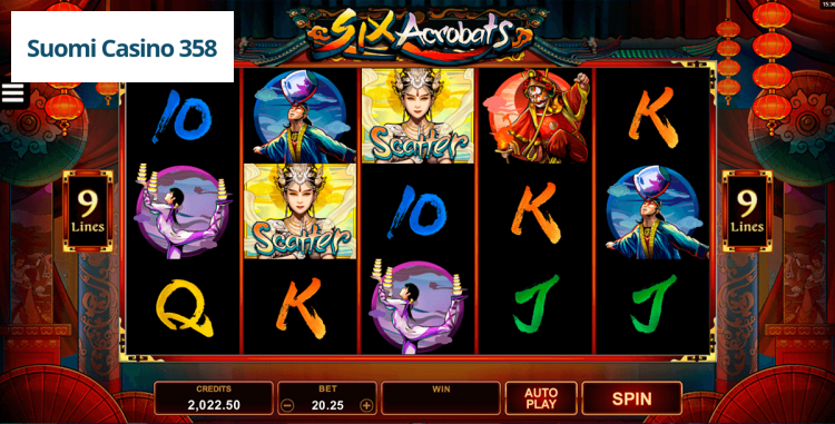 Six Acrobats