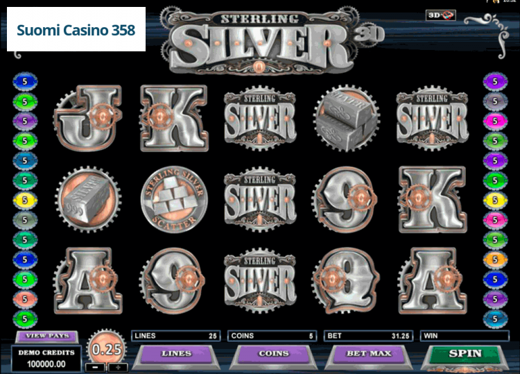 Sterling Silver 3D
